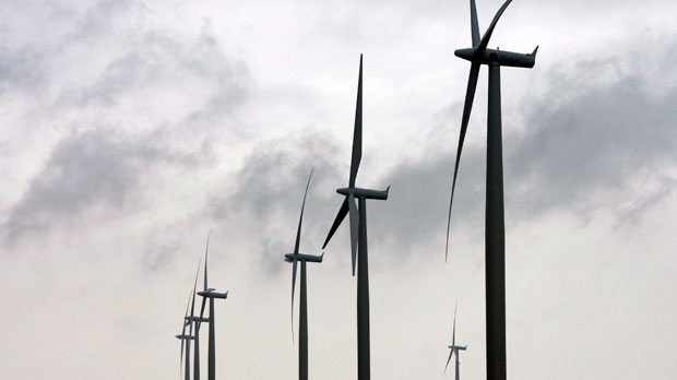Wind turbines are shown in this file photo. (The Canadian Press/Dave Chidley)