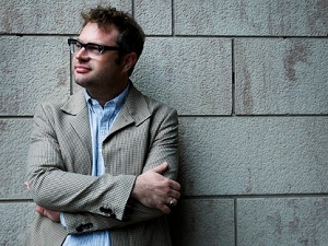 Singer Steven Page poses for a photograph in Toronto on Thursday, October. 14, 2010. Page has a new solo album coming out called "Page One." (THE CANADIAN PRESS/Nathan Denette)