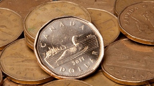 Canadian money, loonies