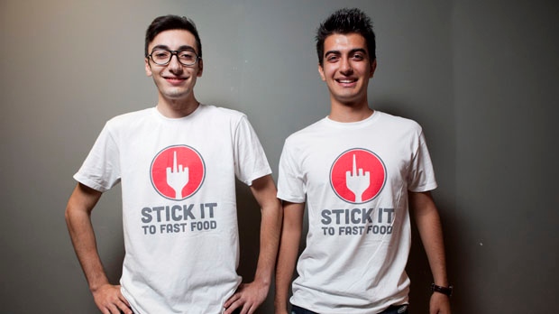 Student leaders campaign stick it to fast food
