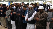 Muslims attend Eid al-Adha celebration in Toronto
