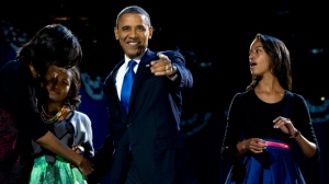 U.S. President Barack Obama election victory