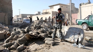 Afghanistan roadside blast suicide bombing