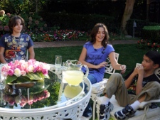 In this photo taken Oct. 9, 2010 and provided by Harpo Productions Inc., Michael Jackson's children are in a taping of 'The Oprah Winfrey Show' in Encino, Calf.