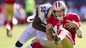 San Francisco 49ers quarterback Alex Smith