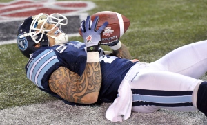 Chad Owens touchdown 100th Grey Cup Game