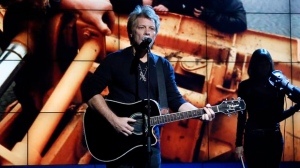 Jon Bon Jovi Hurricane Sandy benefit concert MSG