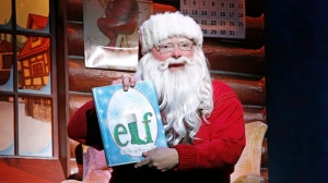 Wayne Knight Elf Santa Claus Broadway Seinfeld