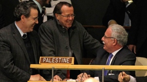 Palestinian Foreign Minister Riyad Malki