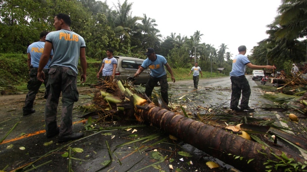 Philippines typhoon Bopha