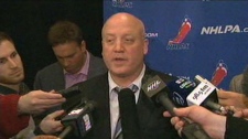 NHL deputy Bill Daly lockout talks New York