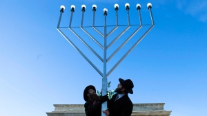 Jews around the world celebrate Hanukkah
