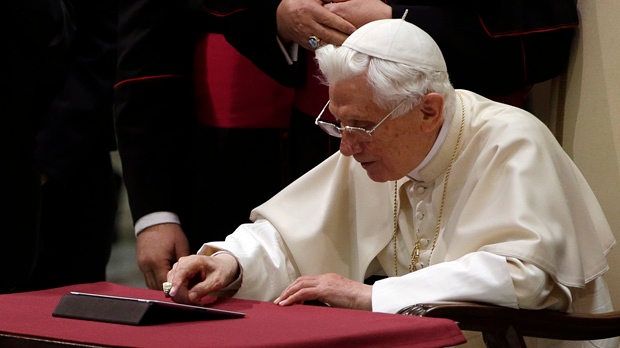 Pope Benedict XVI Twitter first tweet Pontifex