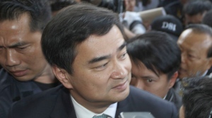 Abhisit Vejjajiva charged murder Thailand