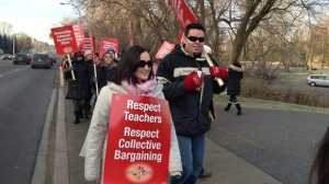 York Region elementary school teachers strike ETFO