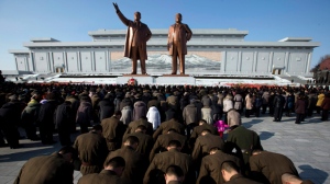 Kim Jong Il body unveiled anniversary of death