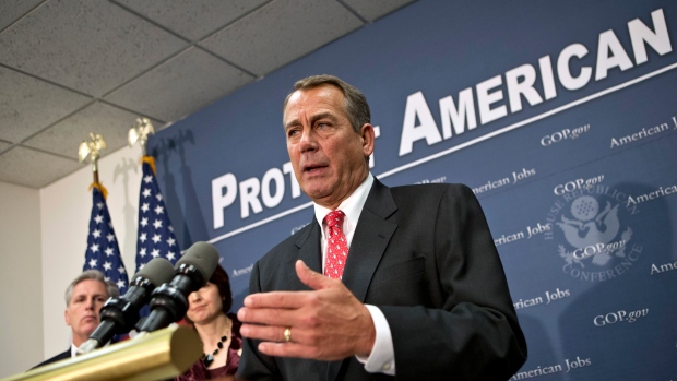 John Boehner discusses fiscal cliff negotiations
