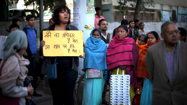 India protest outrage gang rape on bus