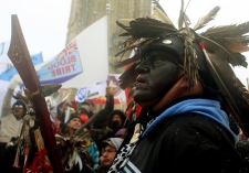 Idle No More protest in Ottawa