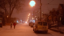 Winter storm Toronto 