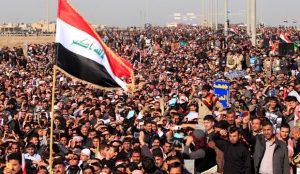 Iraq, rally, sunni, protest