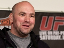 UFC President Dana White speaks during a press conference in Vancouver, B.C., on June 10, 2010. Looking to expand its brand, the UFC is absorbing its sister World Extreme Cagefighting circuit. (THE CANADIAN PRESS/Darryl Dyck)