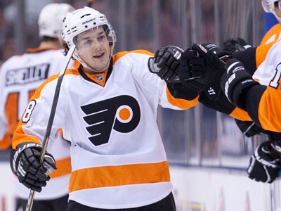 Briere nets hat trick lifts Flyers to victory 