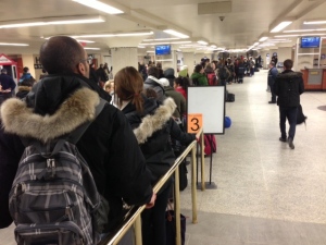Via Rail trains delayed Idle No More