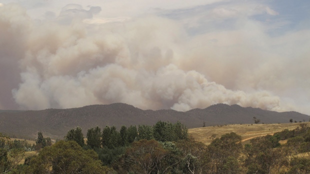 Australia wildfire New South Wales Tasmania