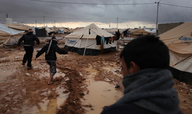 Riot breaks out at Syrian refugee camp in Jordan
