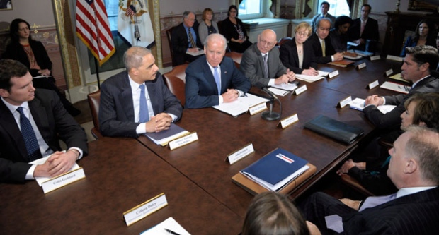 Joe Biden, Gun lobby, meeting