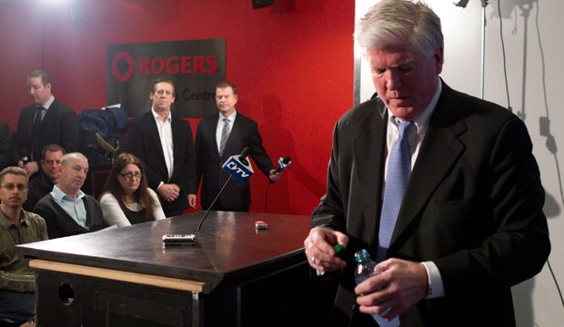Brian Burke, Fired, News Conference