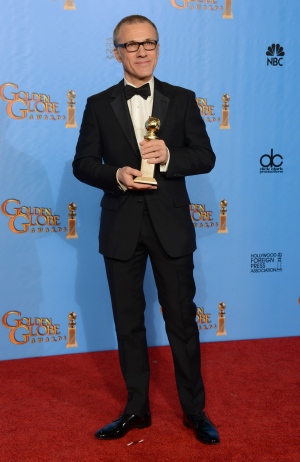 Christoph Waltz wins Golden Globe award