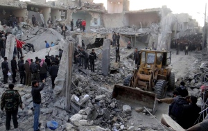 explosions hit university in Aleppo