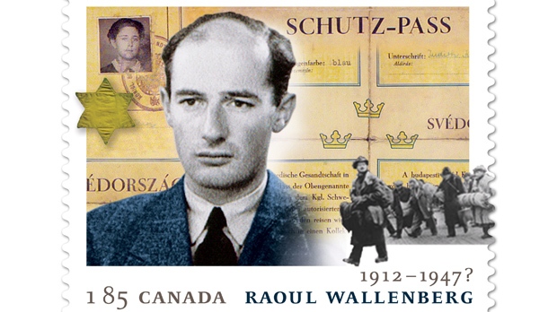 Raoul Wallenberg stamp revealed Canada Post