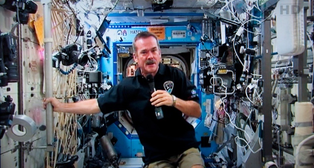 Questions, chris hadfield, space