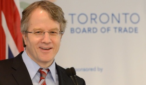 Ontario Liberal leadership candidate Gerard Kennedy delivers a speech to the Toronto Board of Trade in Toronto, Tuesday, Jan.8, 2013. THE CANADIAN PRESS/Frank Gunn