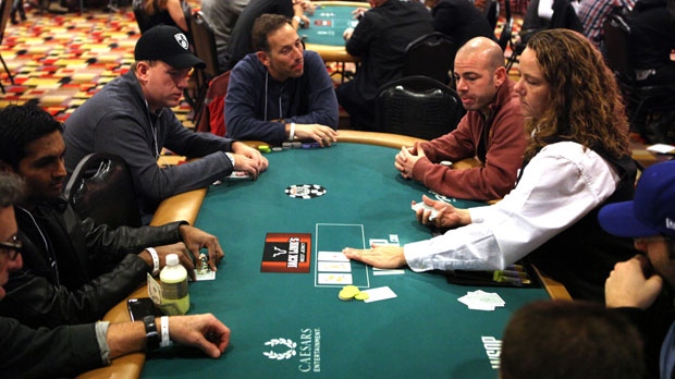 MBAs poker tournament Caesars casino Vegas