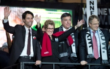Wynne support from Gerard Kennedy, Charles Sousa