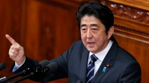 Japan Prime Minister Shinzo Abe North Korea