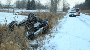Vaughan rollover Kirby Road Pine Valley Drive