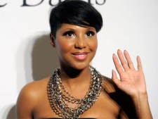 In this file photo, Toni Braxton arrives at the annual Pre-GRAMMY Gala presented by The Recording Academy and Clive Davis on Saturday, Jan. 30, 2010. (AP / Chris Pizzello)