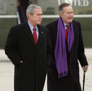 George H.W. Bush photos emails hacked