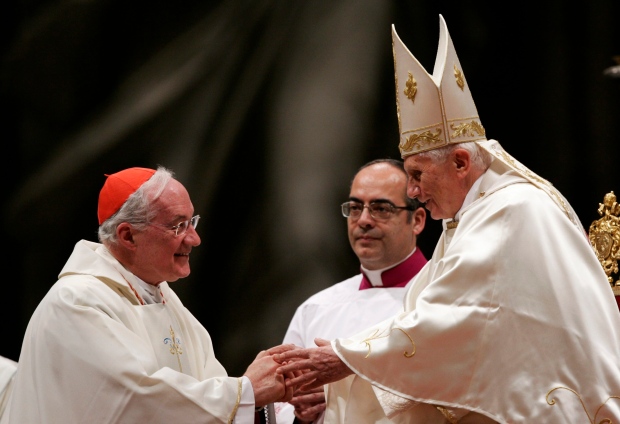 Cardinal Marc Ouellet Pope Benedict XVI