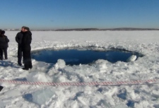 Chelyabinsk Russia meteor Chebarkul Lake