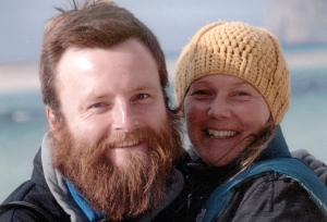 This undated family photo supplied Monday Feb. 18, 2013, shows British couple Peter Root and Mary Thompson, who were killed in Thailand on Wednesday, Feb. 13, 2013, in a road accident during their round-the-world cycling odyssey. (AP Photo/Jerry Root) NO SALES
