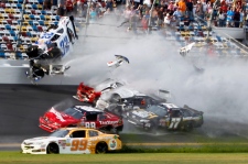 NASCAR crash Daytona injured spectators