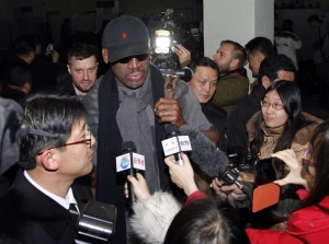 Dennis Rodman basketball visit North Korea