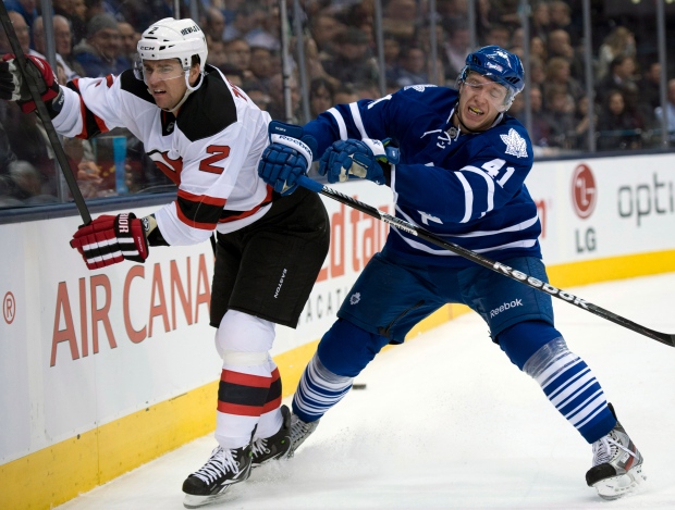 Toronto Maple Leafs left winger Nikolai Kulemin