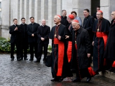 Cardinals, pope, conclave